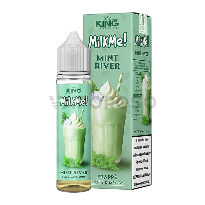 Mint River Linea Milk Me di King Liquid liquido Mix and Vape 20ml