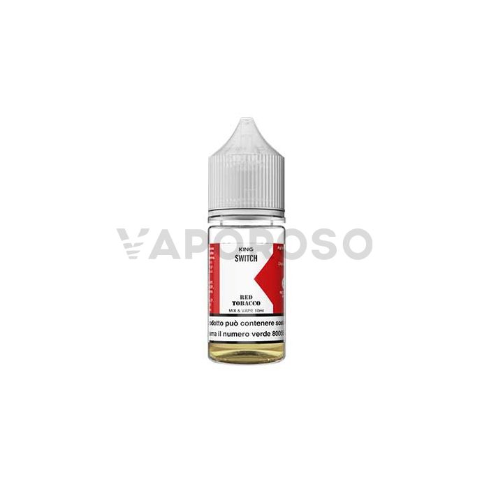 SWITCH Red Tobacco - King Liquid Liquido Mix and Vape 10ml