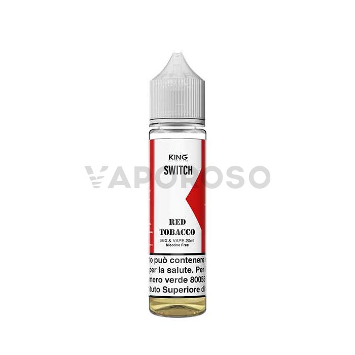 SWITCH Red Tobacco - King Liquid Liquido Mix and Vape 20ml