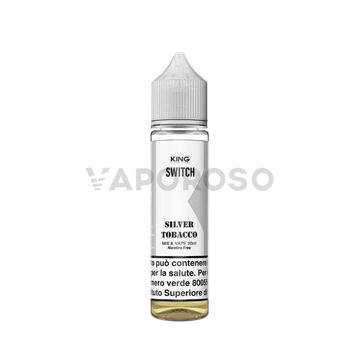 SWITCH Silver Tobacco - King Liquid Liquido Mix and Vape 20ml