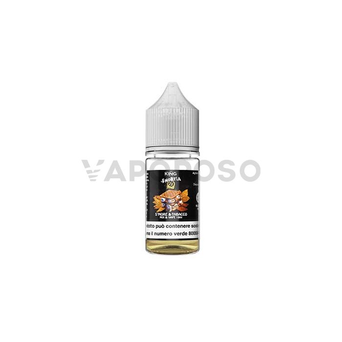 LA SMORFIA N.71 Black - King Liquid Liquido Mix and Vape 10ml