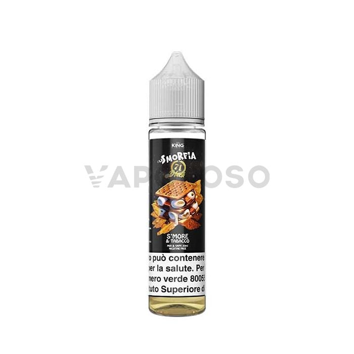 LA SMORFIA N.71 Black - King Liquid Liquido Mix and Vape 20ml