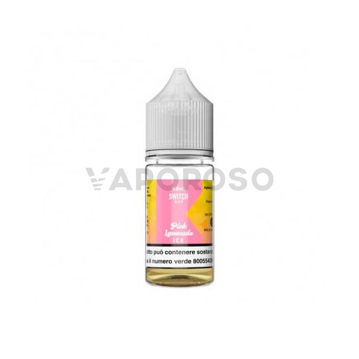 SWITCH BAR Pink Lemonade Ice - King Liquid Liquido Mix and Vape 10ml