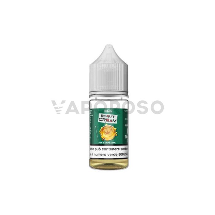 Bisquit Cream King Liquid Liquido Mix and Vape 10ml