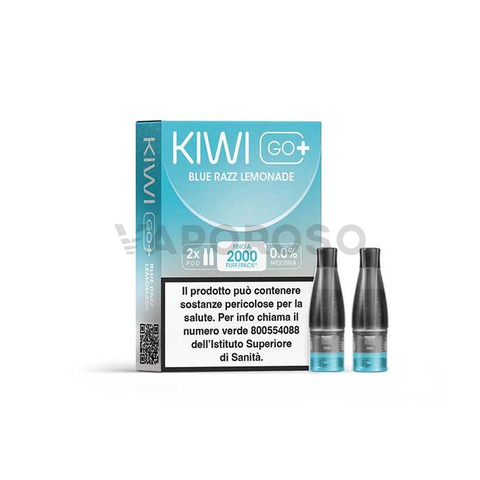 Kiwi GO+ Pod Precaricate Blue Razz Lemonade