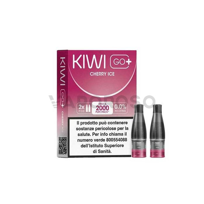 Kiwi GO+ Pod Precaricate Cherry Ice