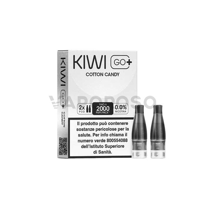 Kiwi GO+ Pod Precaricate Cotton Candy