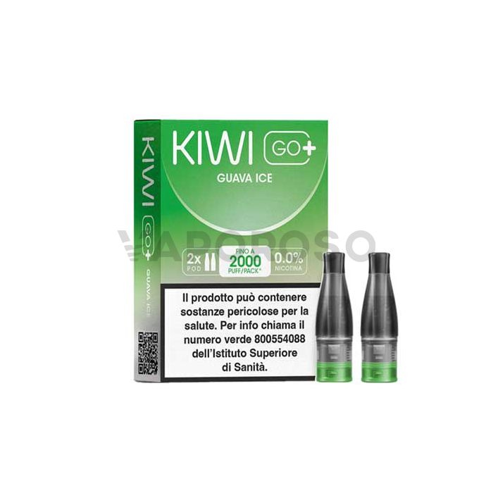 Kiwi GO+ Pod Precaricate Guava Ice