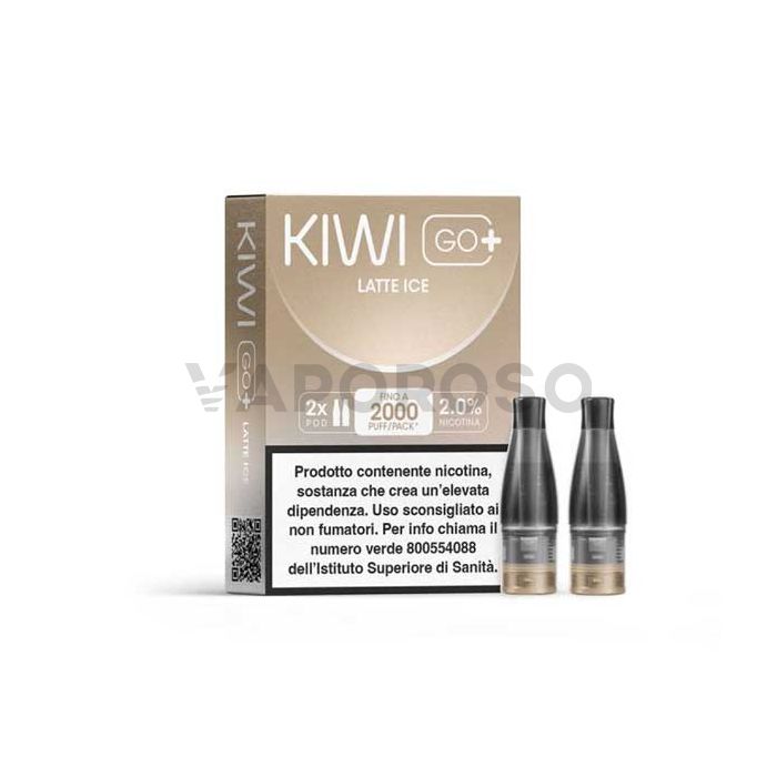 Kiwi GO+ Pod Precaricate Latte Ice