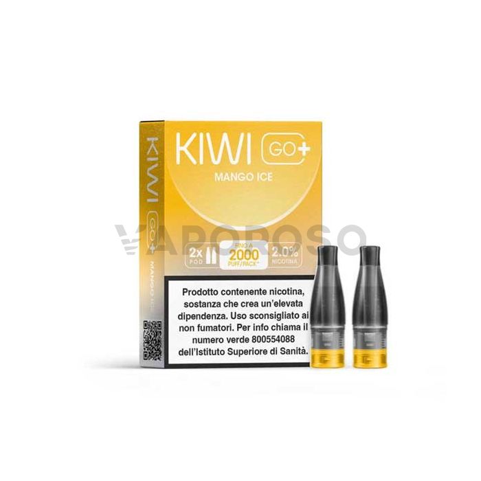 Kiwi GO+ Pod Precaricate Mango Ice