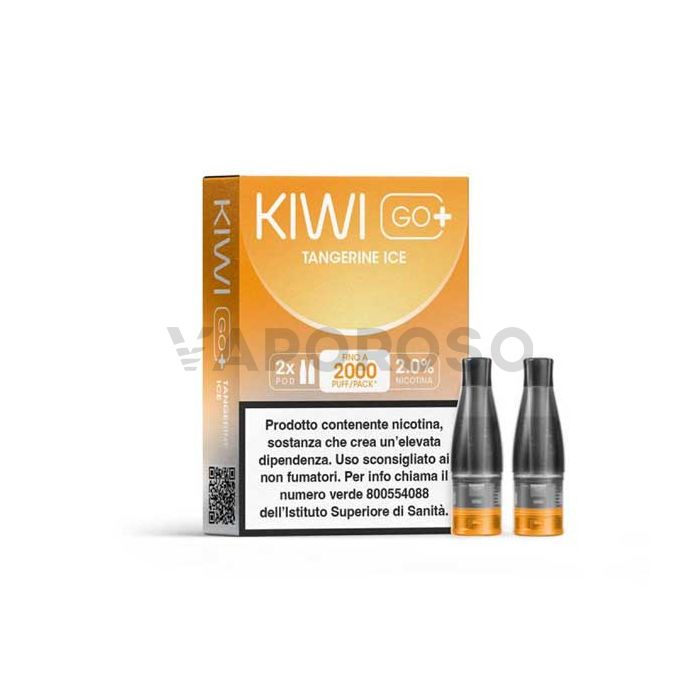 Kiwi GO+ Pod Precaricate Tangerine Ice