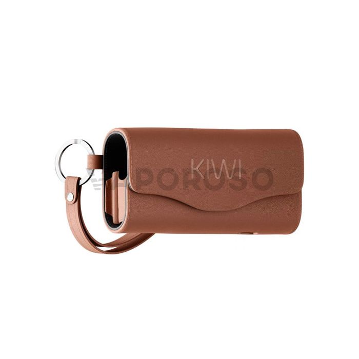 KIWI Leather Case - Brown
 