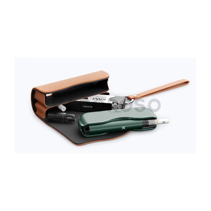 KIWI Leather Case - Brown