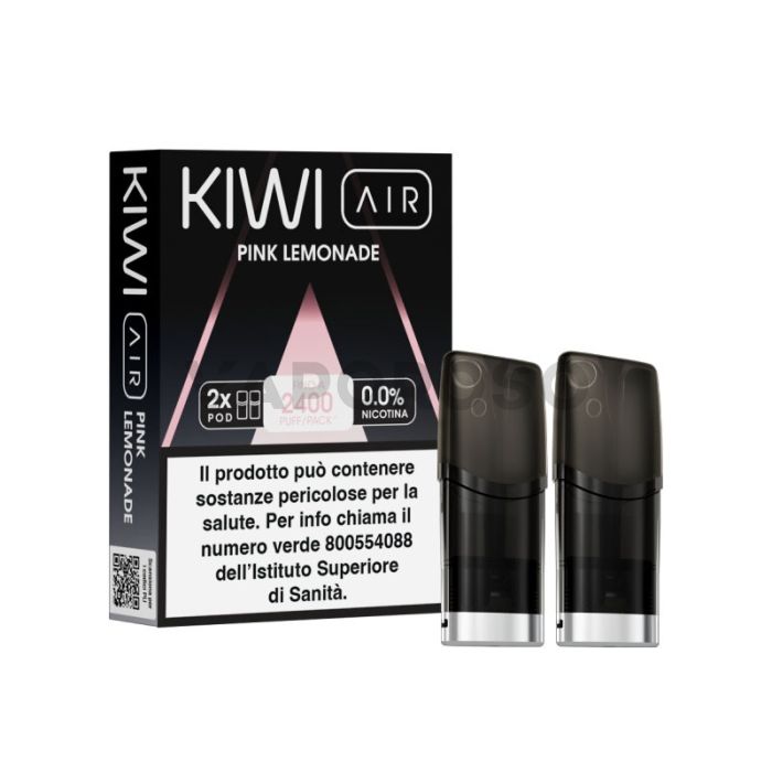 Kiwi Air Pod Precaricate Pink Lemonade Senza Nicotina 2pz