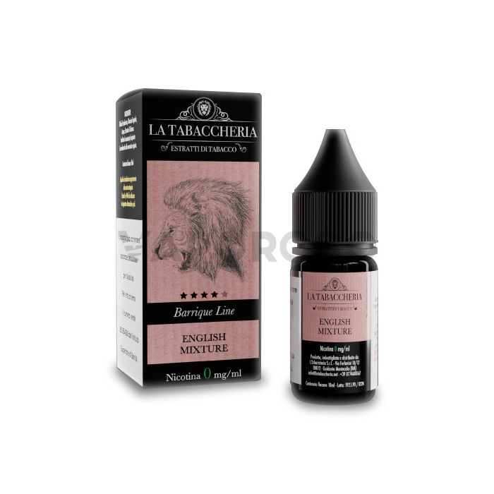 English Mixture Extra Dry 4Pod La Tabaccheria - Liquido pronto 10ml