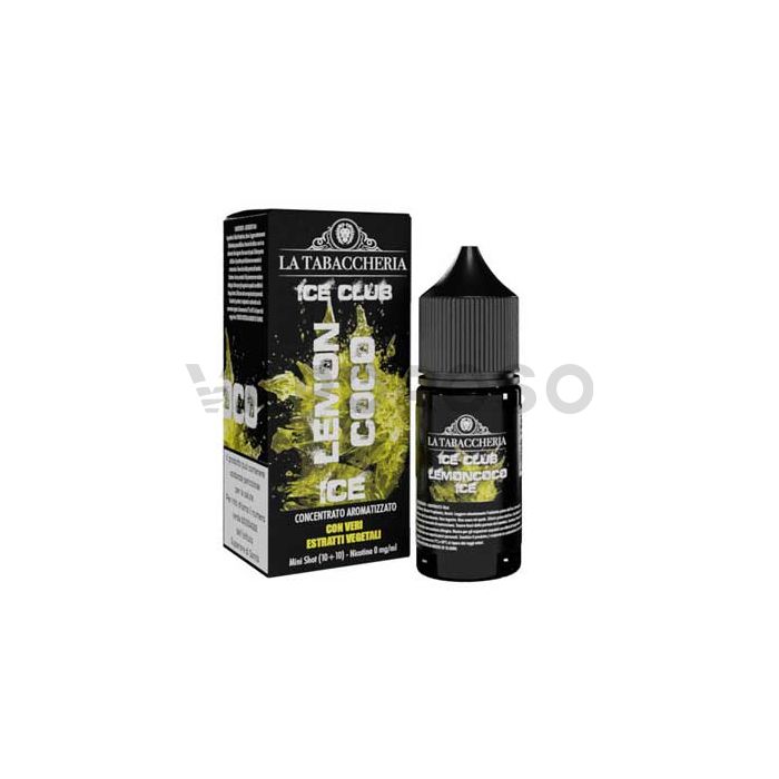 Lemoncoco Ice La Tabaccheria Ice Club Aroma Mini Shot 10ml