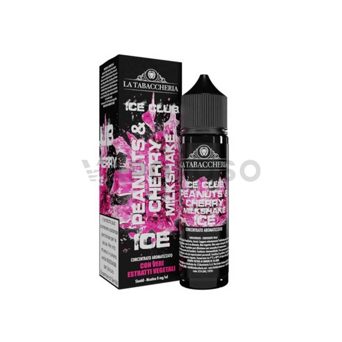 Peanuts and Cherry Milkshake Ice La Tabaccheria Ice Club Aroma Shot 20ml
