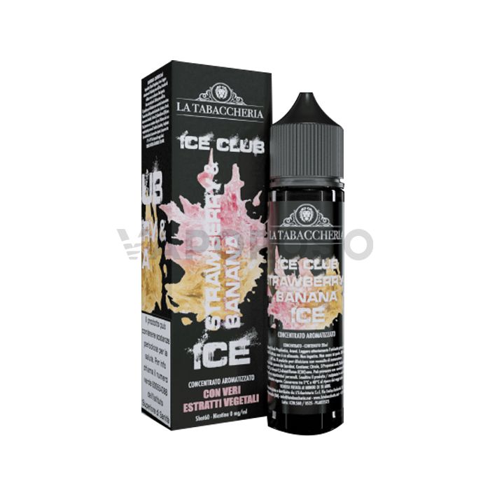 Strawberry e Banana Ice La Tabaccheria Ice Club Aroma Shot 20ml