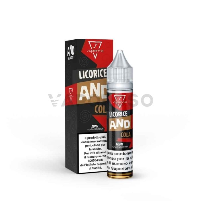 Licorice And Cola Suprem-e Liquidi Mix and Vape 10ml
