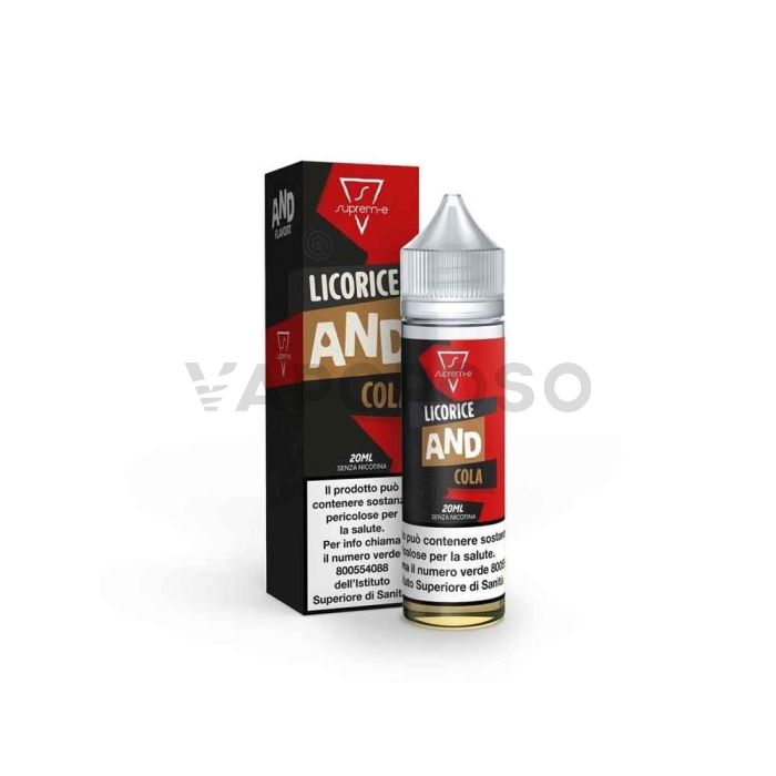 Licorice And Cola Suprem-e Liquidi Mix and Vape 20ml