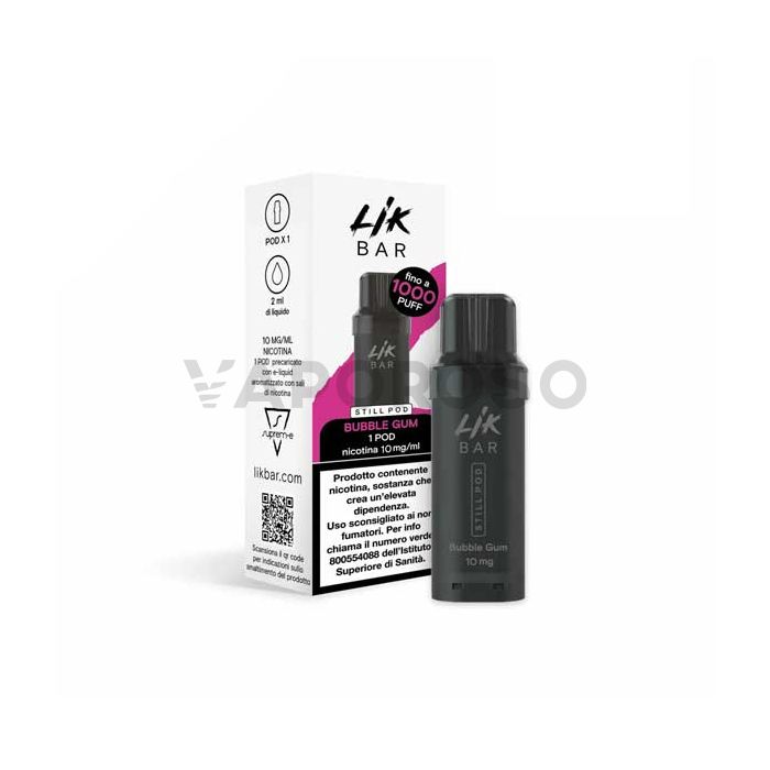 STILL Lik Bar Pod Precaricata Bubble Gum