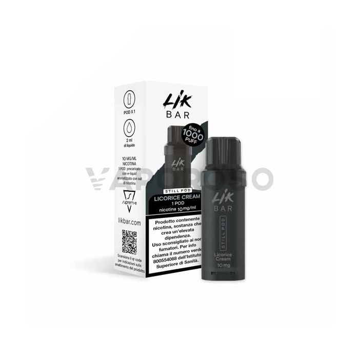 STILL Lik Bar Pod Precaricata icorice Cream