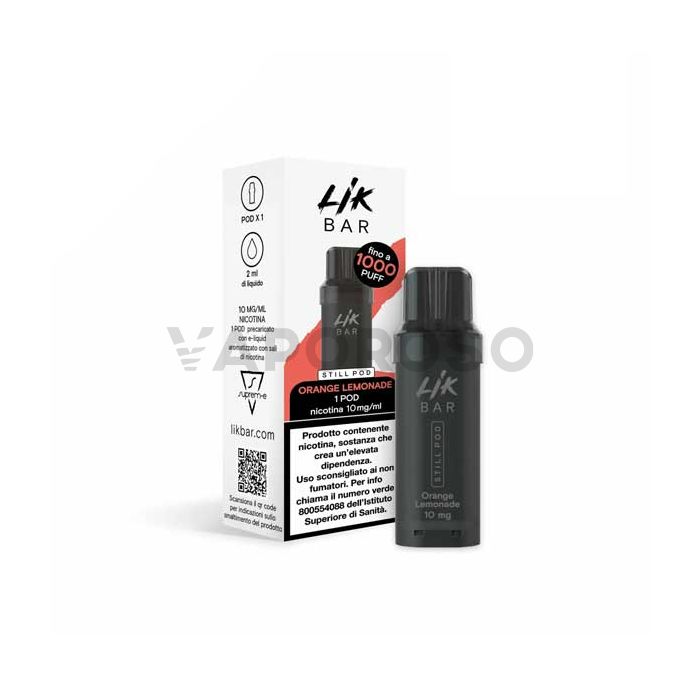 STILL Lik Bar Pod Precaricata Orange Lemonade