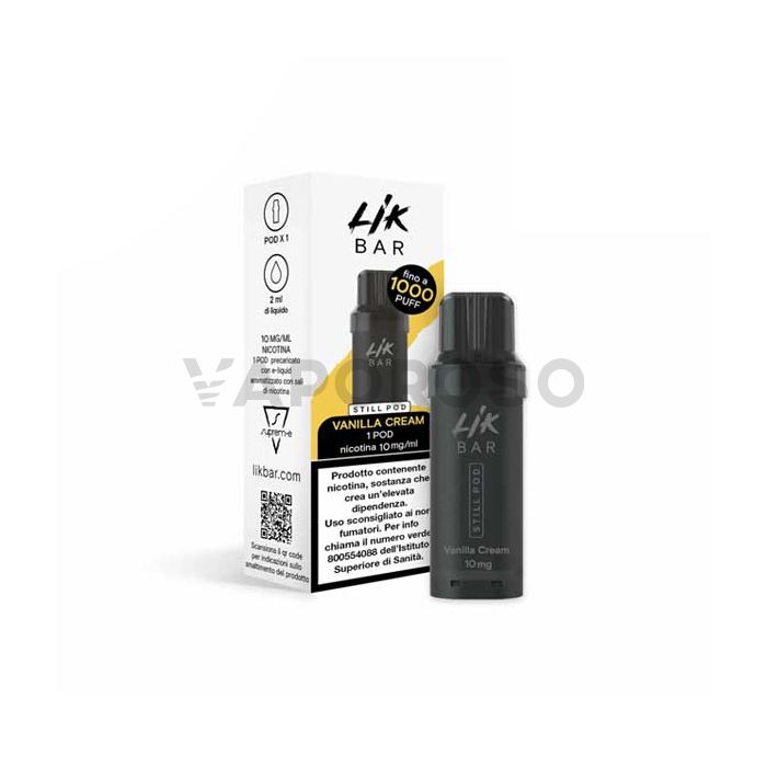 STILL Lik Bar Pod Precaricata Vanilla Cream