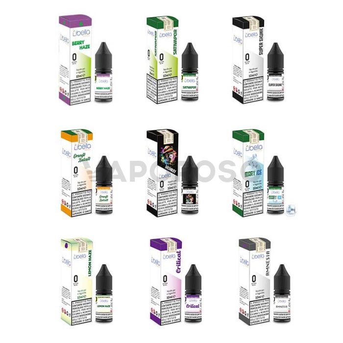 Liquidi Libella Flavour SENZA NICOTINA 10ml
