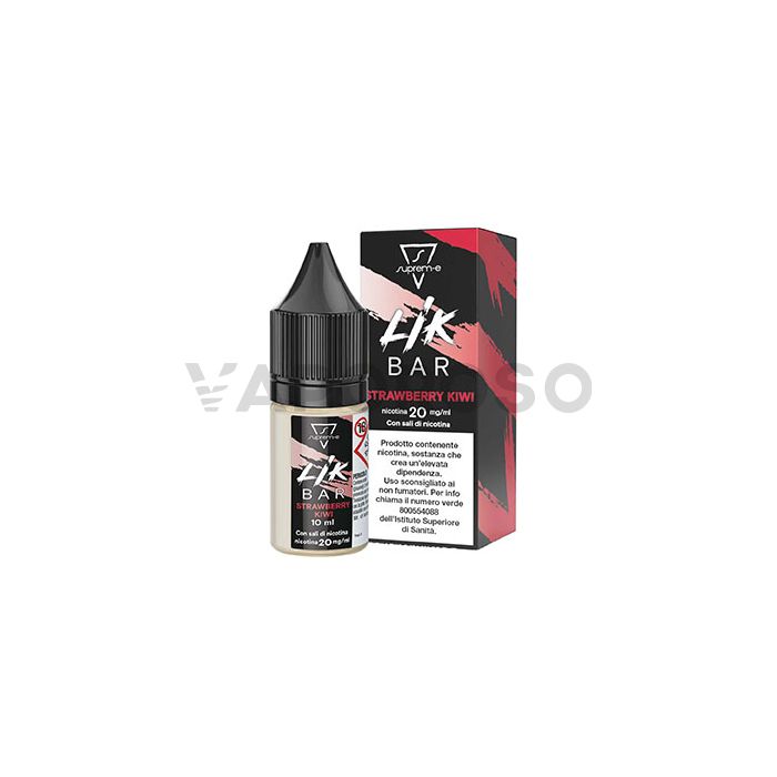 Strawberry Kiwi Lik Bar - Liquido Pronto 10ml - 20mg con sali di nicotina
