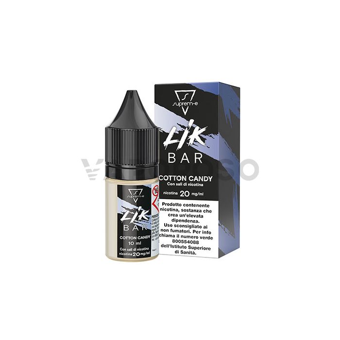 Cotton Candy Lik Bar - Liquido Pronto 10ml - 20mg con sali di nicotina