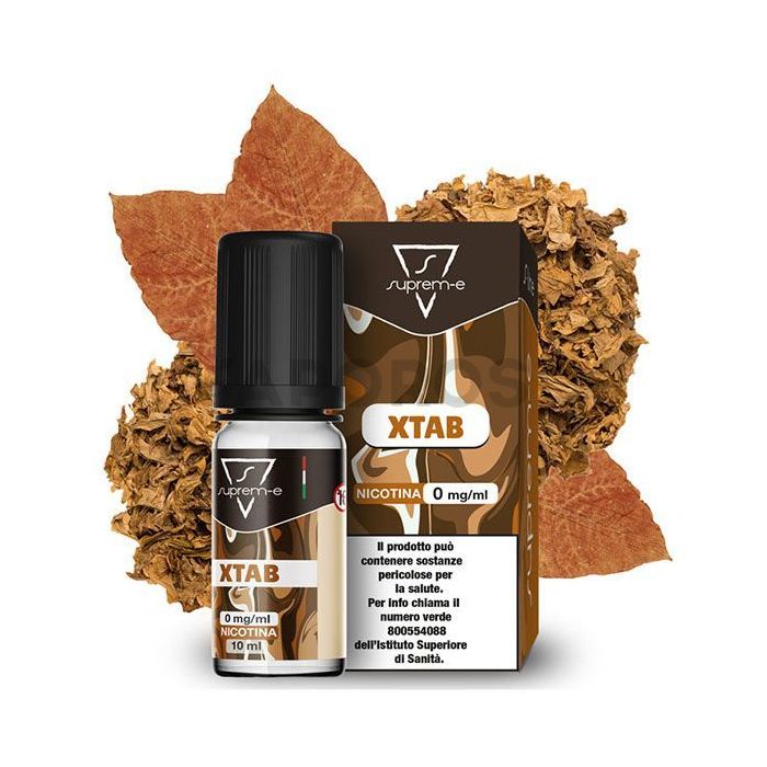 Suprem-e Xtab - Tabacco puro, per una svapata morbida e vellutata.