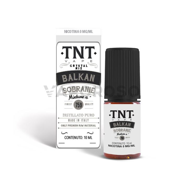Liquidi TNT Vape Crystal Mix - Balkan Sobranie