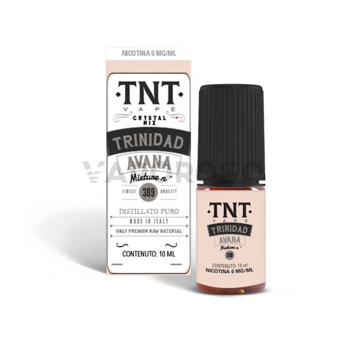 Liquidi TNT Vape Crystal Mix - Trinidad Avana