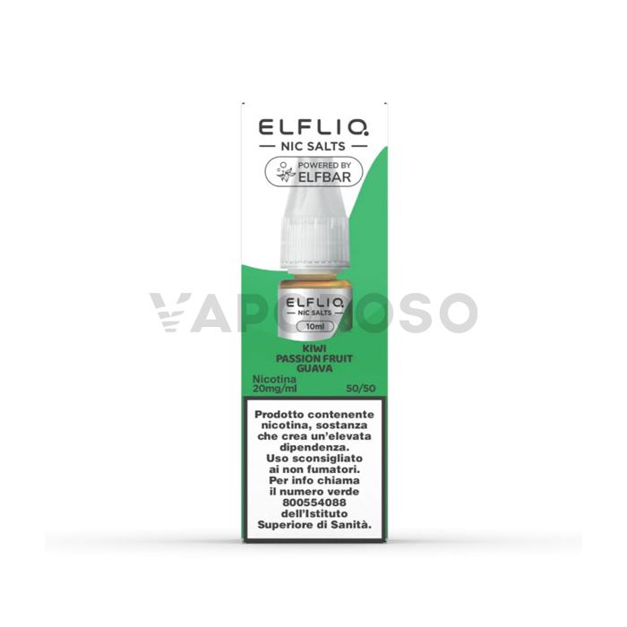 Elfliq Kiwi Passion Fruit Guava Liquido pronto 10ml