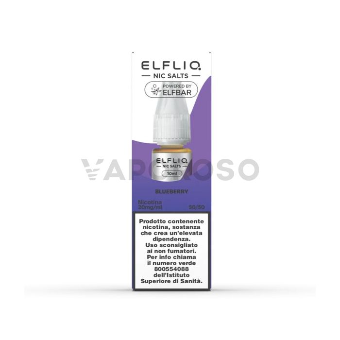ElfLiq BlueBerry Liquido Pronto 10ml - Gusto Elfbar