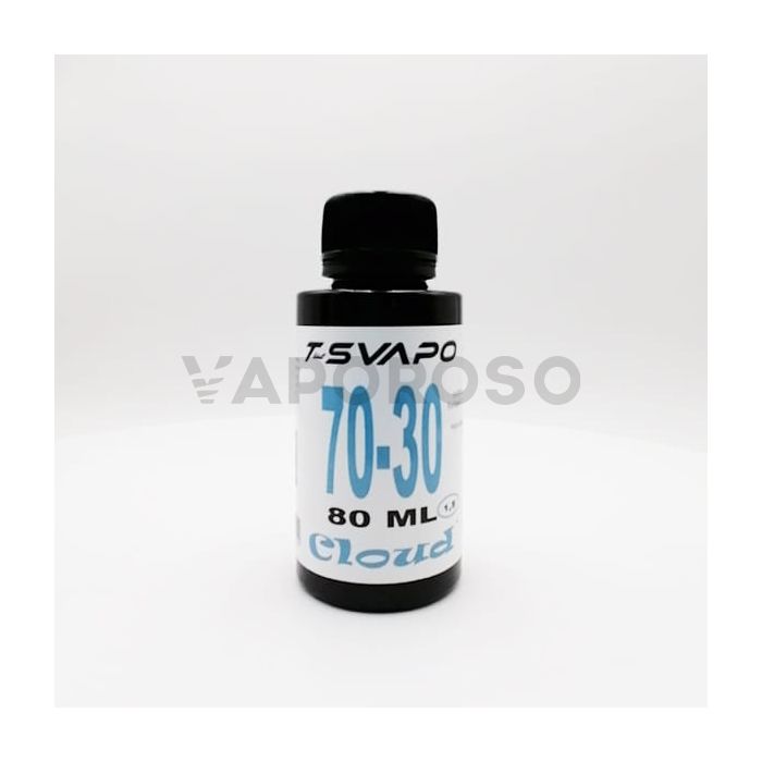 Liquido Base Neutra T-Svapo 80ml - Senza Nicotina 70/30- Vaporoso