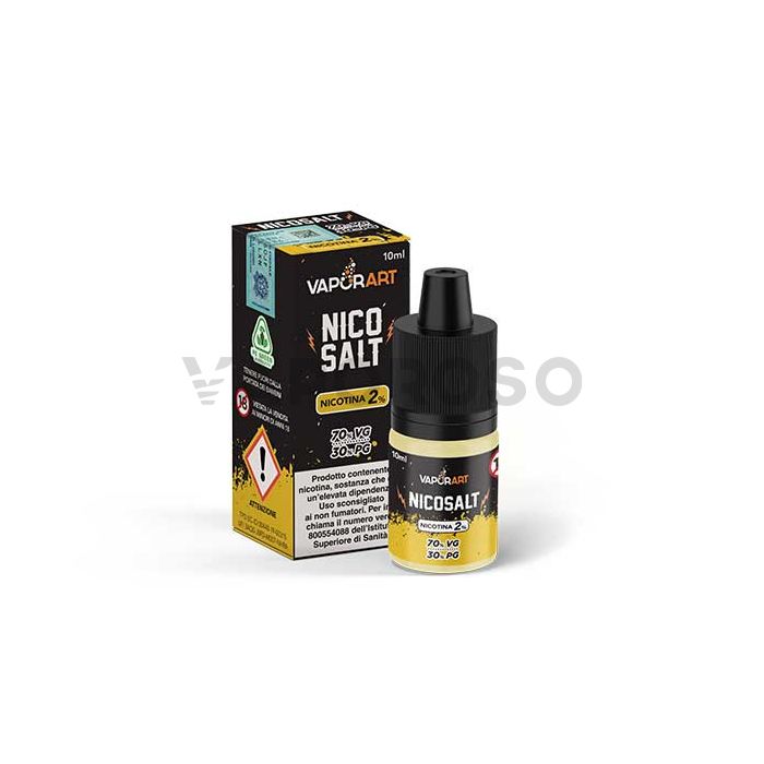 Liquido Base Vaporart NICO SALT 70/30 20mg con sali di nicotina.