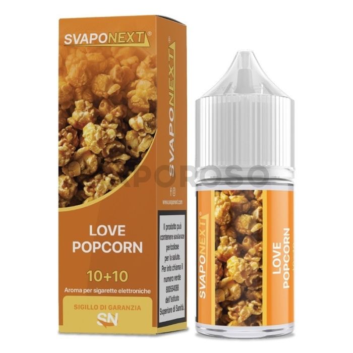 Love Popcorn Svaponext Liquidi Mix and Vape 10ml in 30ml