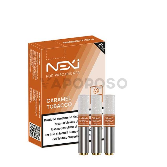 Aspire Nexi Pod Precaricate Caramel Tobacco