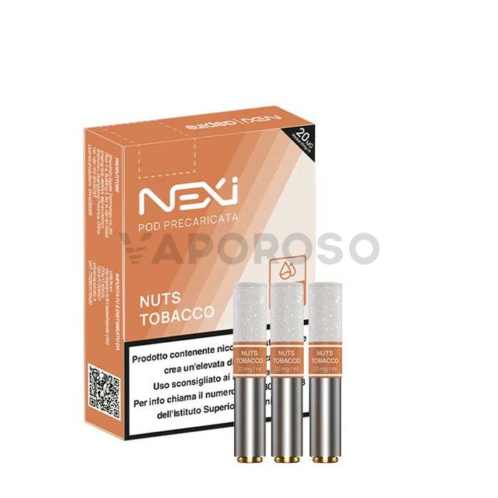 Aspire Nexi Pod Precaricate Nuts Tobacco