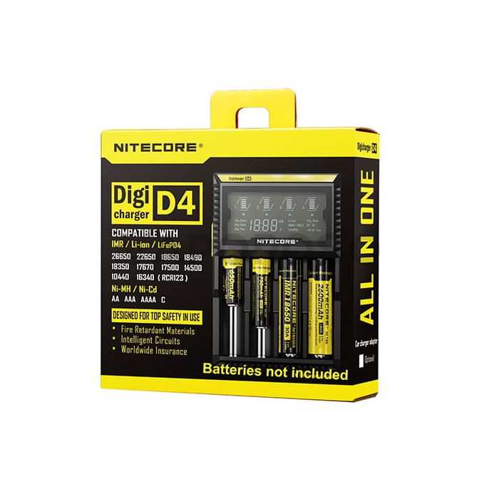 Nitecore Digicharger D4 Caricabatterie