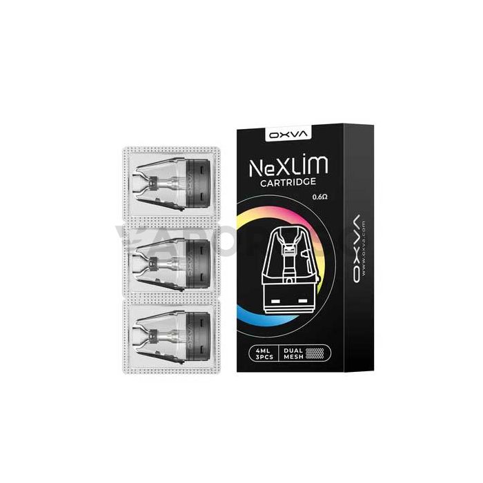Nexlim Top Fill OXVA Pacchetto Cartucce di Ricambio 4ml - 3pz