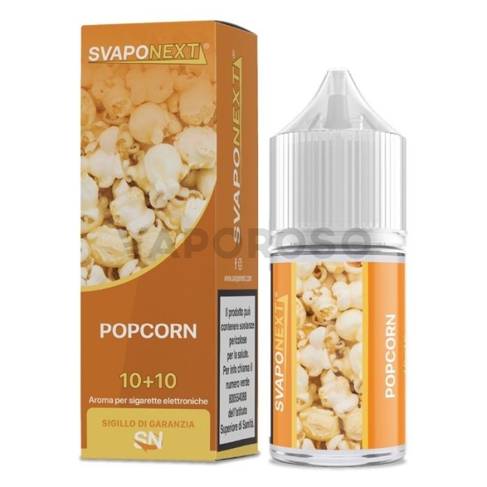 Popcorn Svaponext Liquidi Mix and Vape 10ml in 30ml