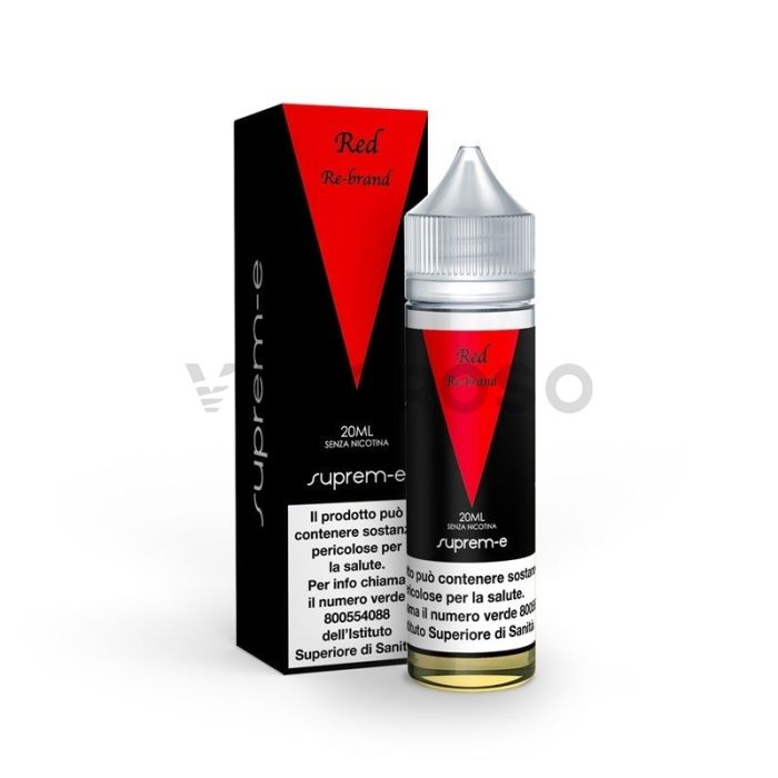 Red Re-Brand Suprem-e Liquidi Mix and Vape 20ml