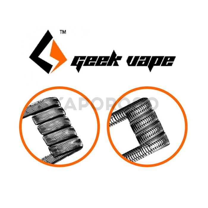 GeekVape Rocchetti Clapton in Kanthal e Nichrome