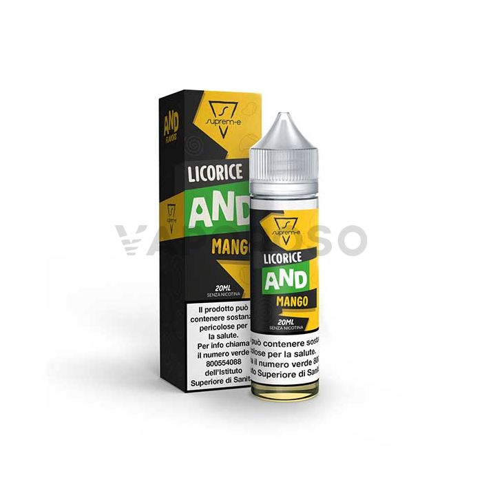 Licorice AND Mango Suprem-e Liquido Mix and Vape 20ml