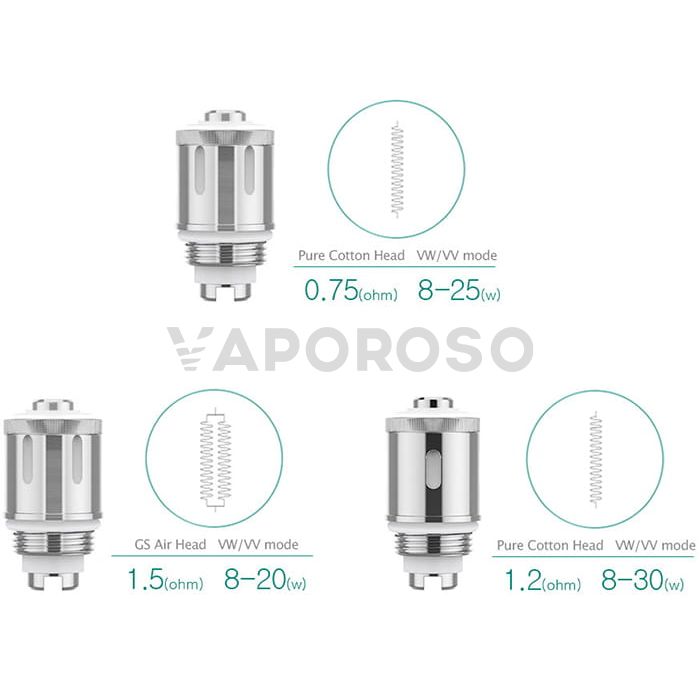 Eleaf GS Air 2 da 14mm Atomizzatore - testine