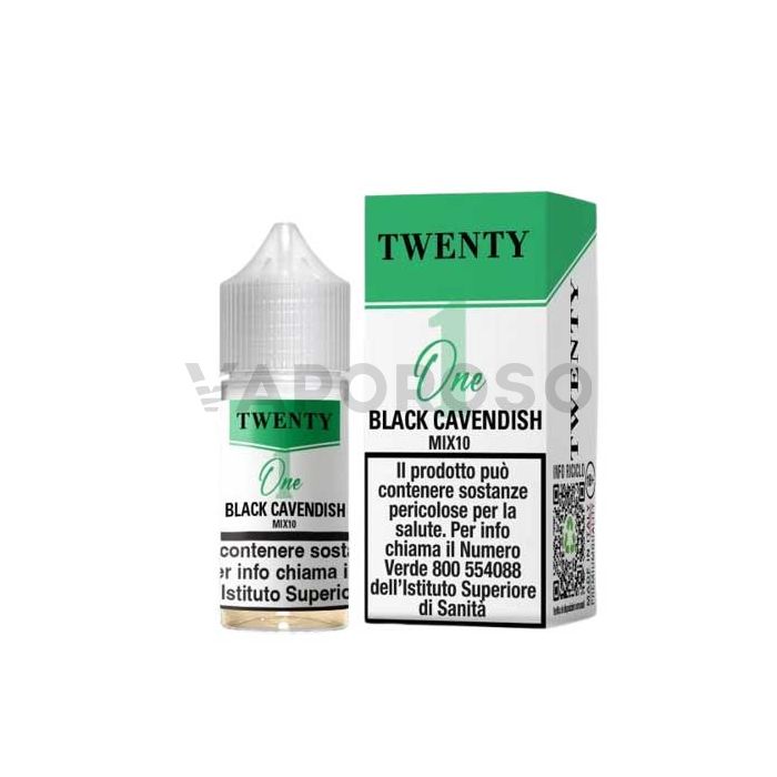 One Black Cavendish TNT Vape Liquido Mix and Vape 10ml 