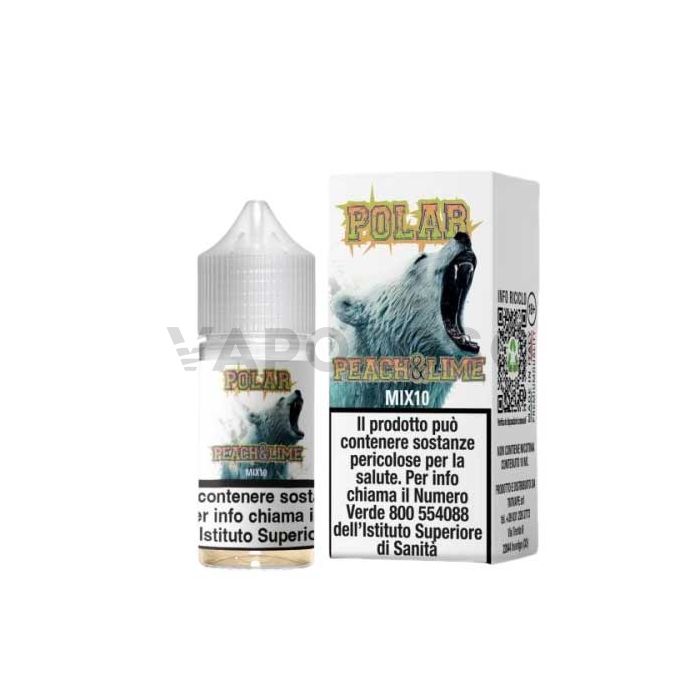 Polar Peach Lime TNT Vape Liquido Mix and Vape 10ml 